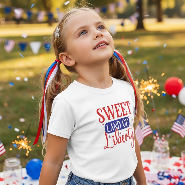 Sötland Liberty 4 juli T-Shirt för barn (Skapare uppladdad)