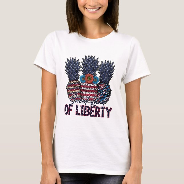 Sötland Liberty T Shirt (Framsida)