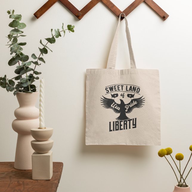 Sötland Liberty Tote Bag Tygkasse (Skapare uppladdad)