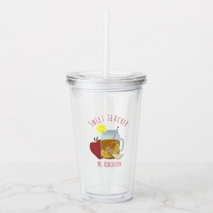 Sötlärare Apple Tea Mason Burk Take Away Mugg