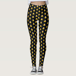 Sötmajs Anpassad Bakgrundsfärg Leggings