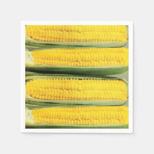 Sötmajs - vintageillustration pappersservett (Framsidan)