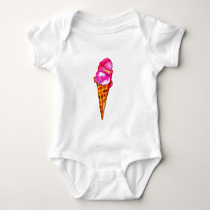 Sötmatkonst, glass gelato t-shirt