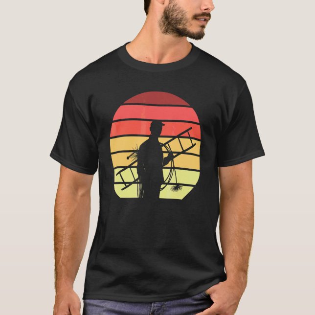 Sotning Retro Sotare T Shirt (Framsida)