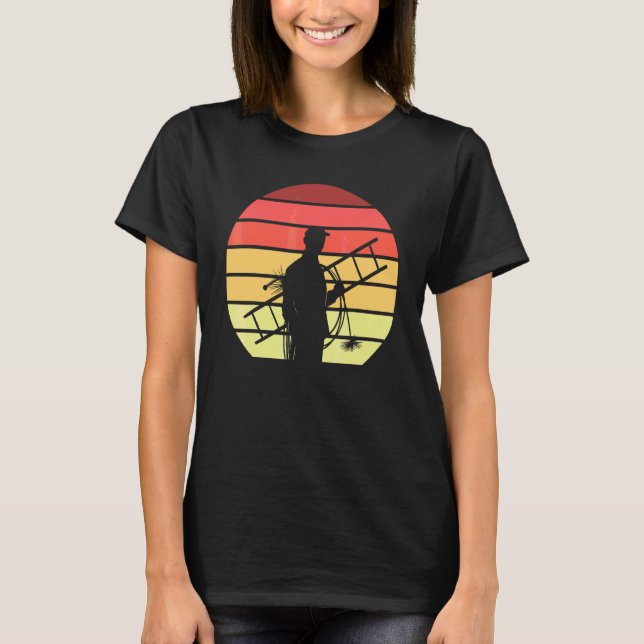 Sotning Retro Sotare T Shirt (Framsida)