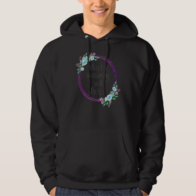 Sötningen hjälper hoodie (Framsida)