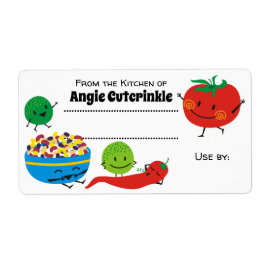 Sötningsetikett för matsalsa i Mexiko Fraktsedel