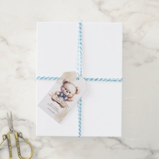 Sötningsfärg för babykläder för Nalle Presentetikett