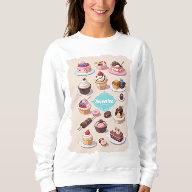 Sötningsskjorta för kvinnor t shirt (Framsida)