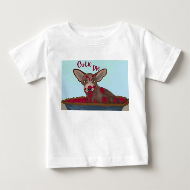 Sötnos Chihuahua  T Shirt (Framsida)
