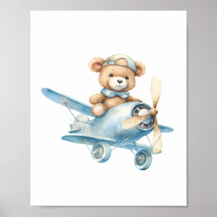 Sötnos för spädbarn i Nalle Poster