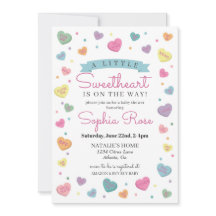 Sötnos i februari, babydusch för flicka