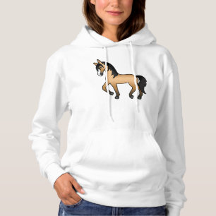 Sötnos illustration av buckskin travhäst t shirt