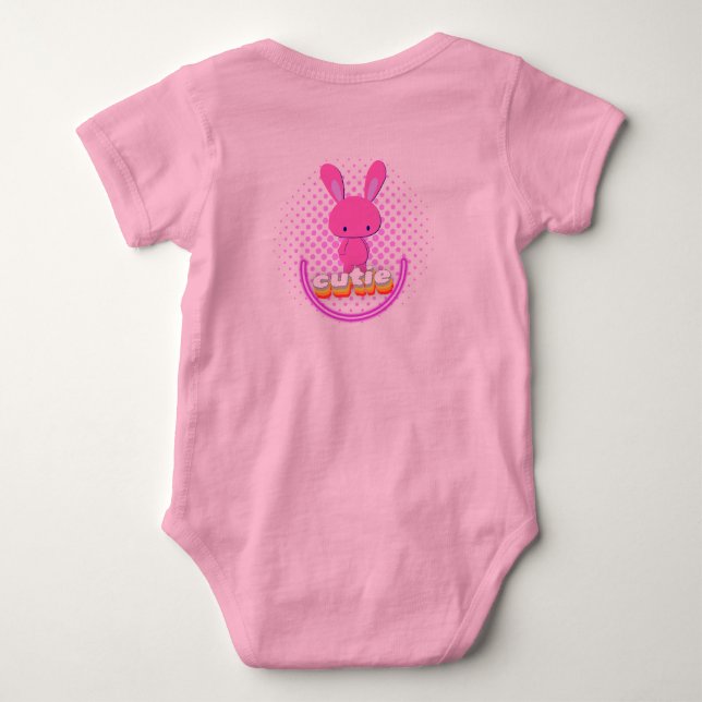 Sötnos kanin t shirt (Baksida)