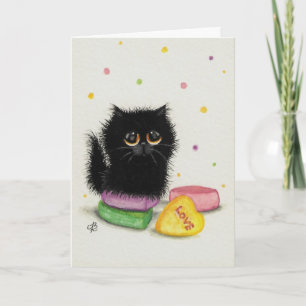 Sötnos Kärlek Valentinesers dagskort Helgkort