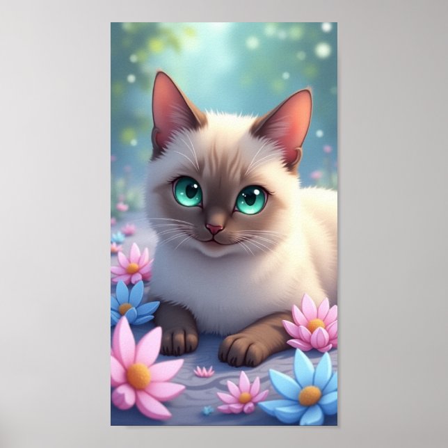 Sötnos Kat Poster (Framsidan)