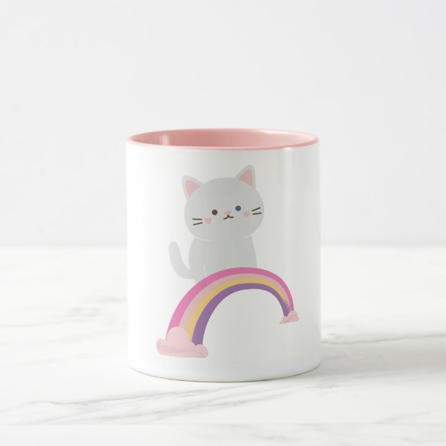 Sötnos Katt Koppskål Mugg (Center)