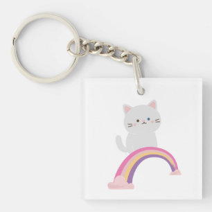 Sötnos Katt Nyckelring