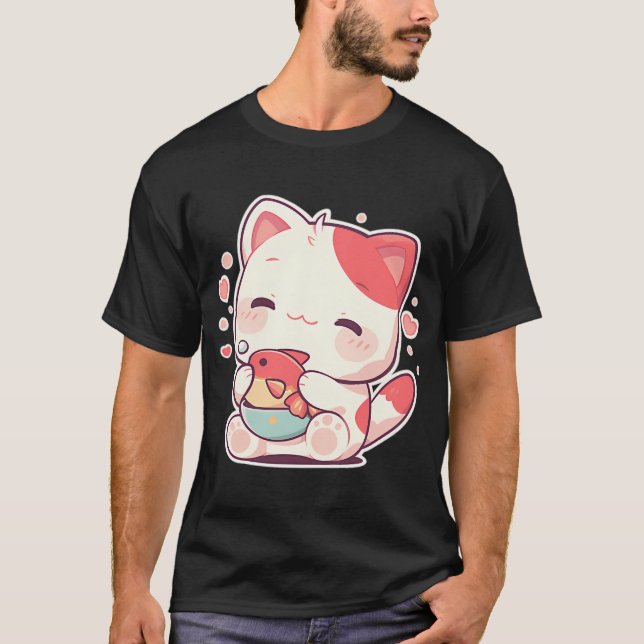 Sötnos Katt T Shirt (Framsida)