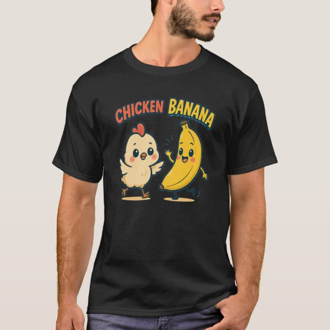 SÖTNOS KICKAD BANAN T SHIRT (Framsida)