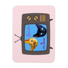 Sötnos och pipkattmagnet magnet