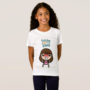 Sötnos och Sassy Girl: Första skoldagen T Shirt