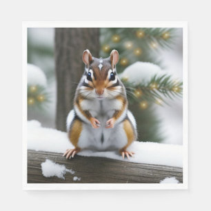 Sötnos Paj Chipmunk Pappersservett