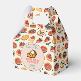 Sötnos Paj - Pi Day 1:a födelsedagen Party Presentaskar