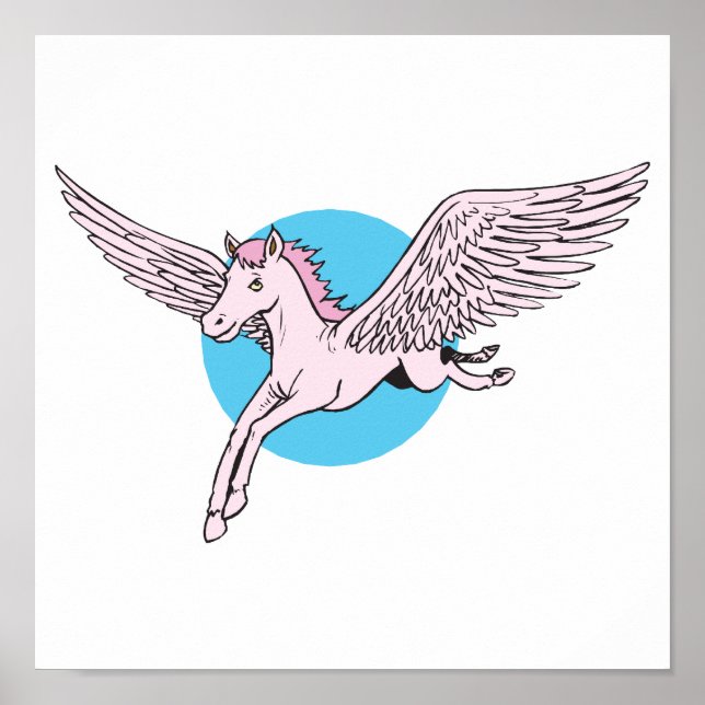 Sötnos pegasus poster (Framsidan)