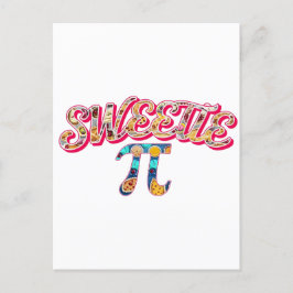 Sötnos Pi (fylld med Paj) Vykort