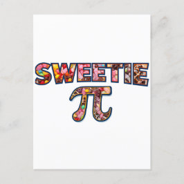 Sötnos Pi (fylld med sötsaker) Vykort