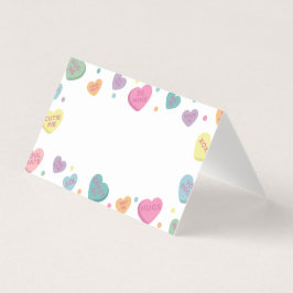 Sötnos Placecard Party Decor Kort