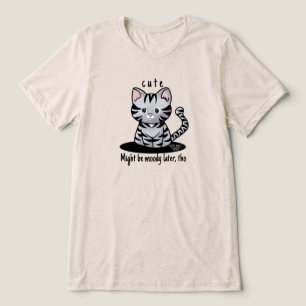 Sötnos Randig Katt T Shirt