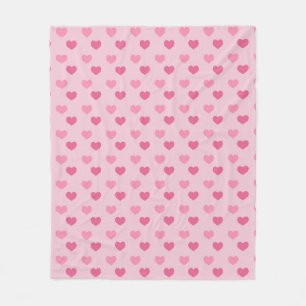 Sötnos Rosa Fleecefilt