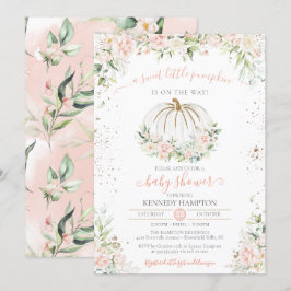 Sötnos, Rosa höstbabyskor Inbjudningar