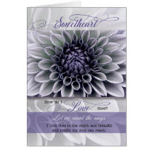 Sötnos Soft Lavender Flower Romantic Birthday