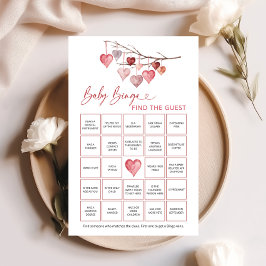 Sötnos Valentineser Baby Bingo hittar gästen