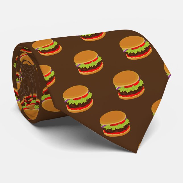 Sötnosad hamburgare mönster slips (Rullad)