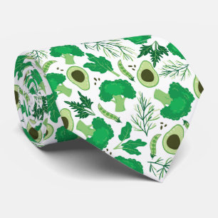 Sötnosad vegetabilisk mönster slips
