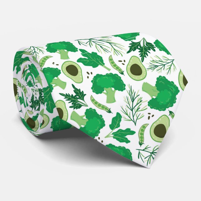 Sötnosad vegetabilisk mönster slips (Rullad)