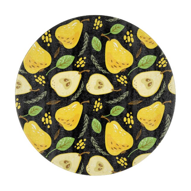 Sötpäron: Överlappande fruktdesign (Framsidan)