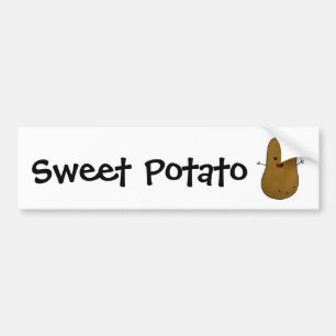 Sötpotatis Bildekal