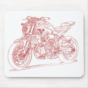 Sötpotatis FZ07 MT07 2015 Musmatta