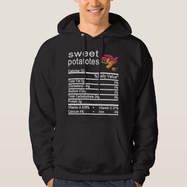 sötpotatis hoodie (Framsida)