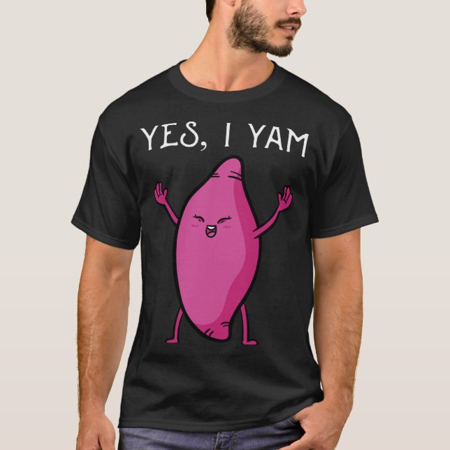 Sötpotatis jam årsdag matchande bröllop t shirt (Framsida)