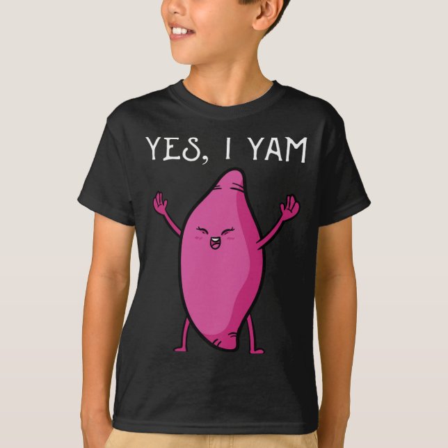 Sötpotatis jam årsdag matchande bröllop t shirt (Framsida)