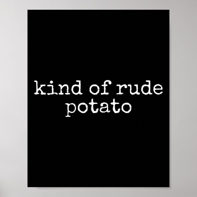 Sötpotatis och Rude Tato, Thanksgiving Cou Poster (Framsidan)