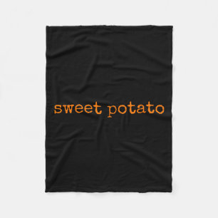 Sötpotatis och typ av Rude Tato Fleecefilt