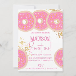 Sötpotatis, regnbåge färg, söt första födelsedag inbjudningar