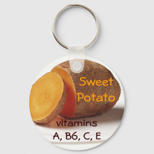 sötpotatiskeychain nyckelring